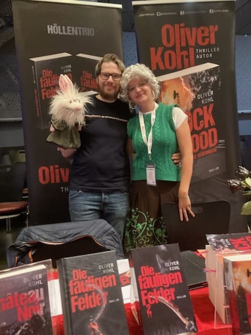 Autor Oliver Kohl und der Hase
