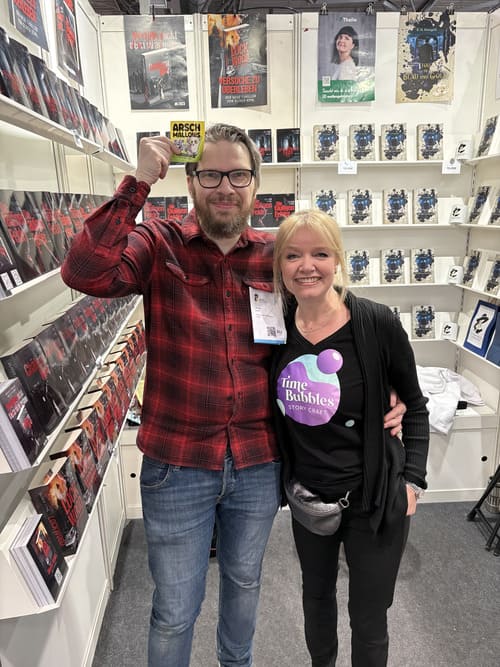 Autor Oliver Kohl und Autorin Silke Horvath